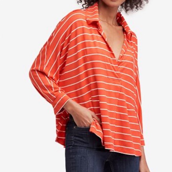 Free People We The Free Can’t Fool Me Striped Top - Picture 2 of 15